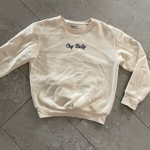 Cry Baby Cream Sweater